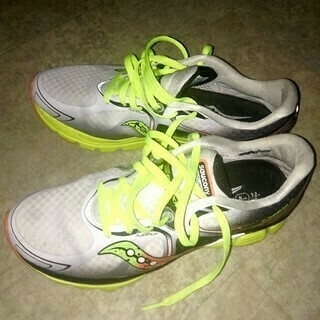 My Saucony Kinvara 6 running shoes