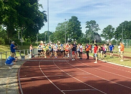 Start marathon onderdeel van de Brabantse Wal Marathon.
